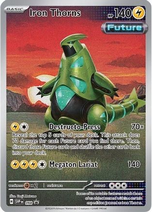 Iron Thorns 098 Holo Holo P Scarlet & Violet Promo