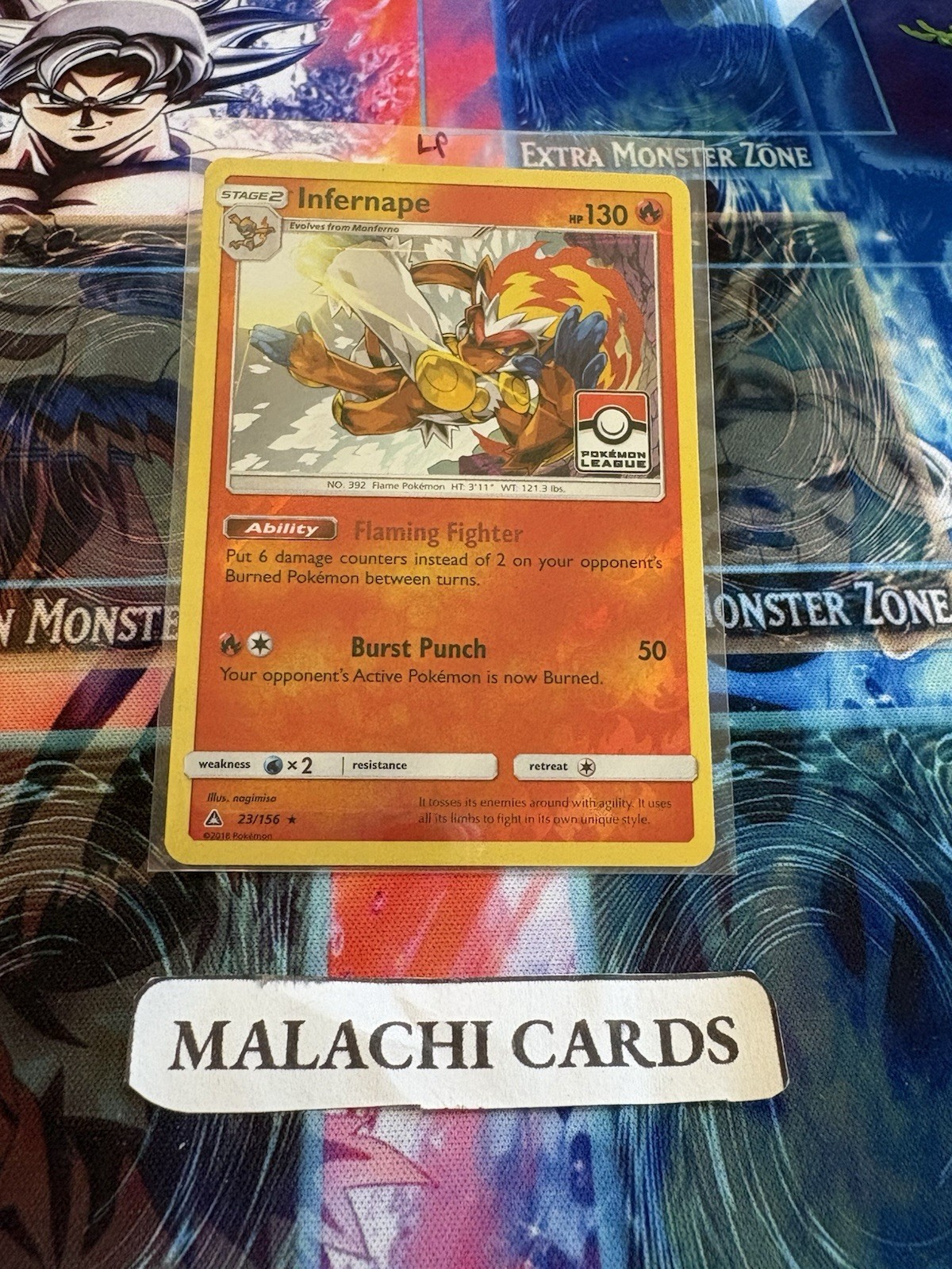 Pokemon x1 Infernape – 23/156 (Reverse Holo Promo) (Light Play!)