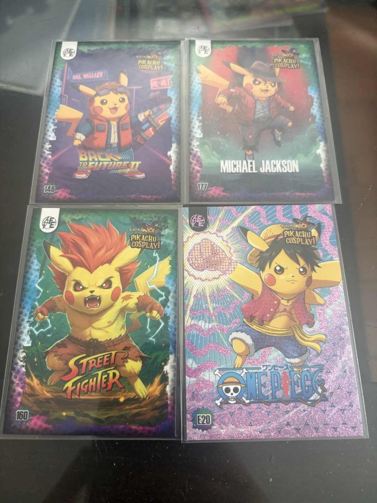 Pokemon Pikachu Cosplay Card