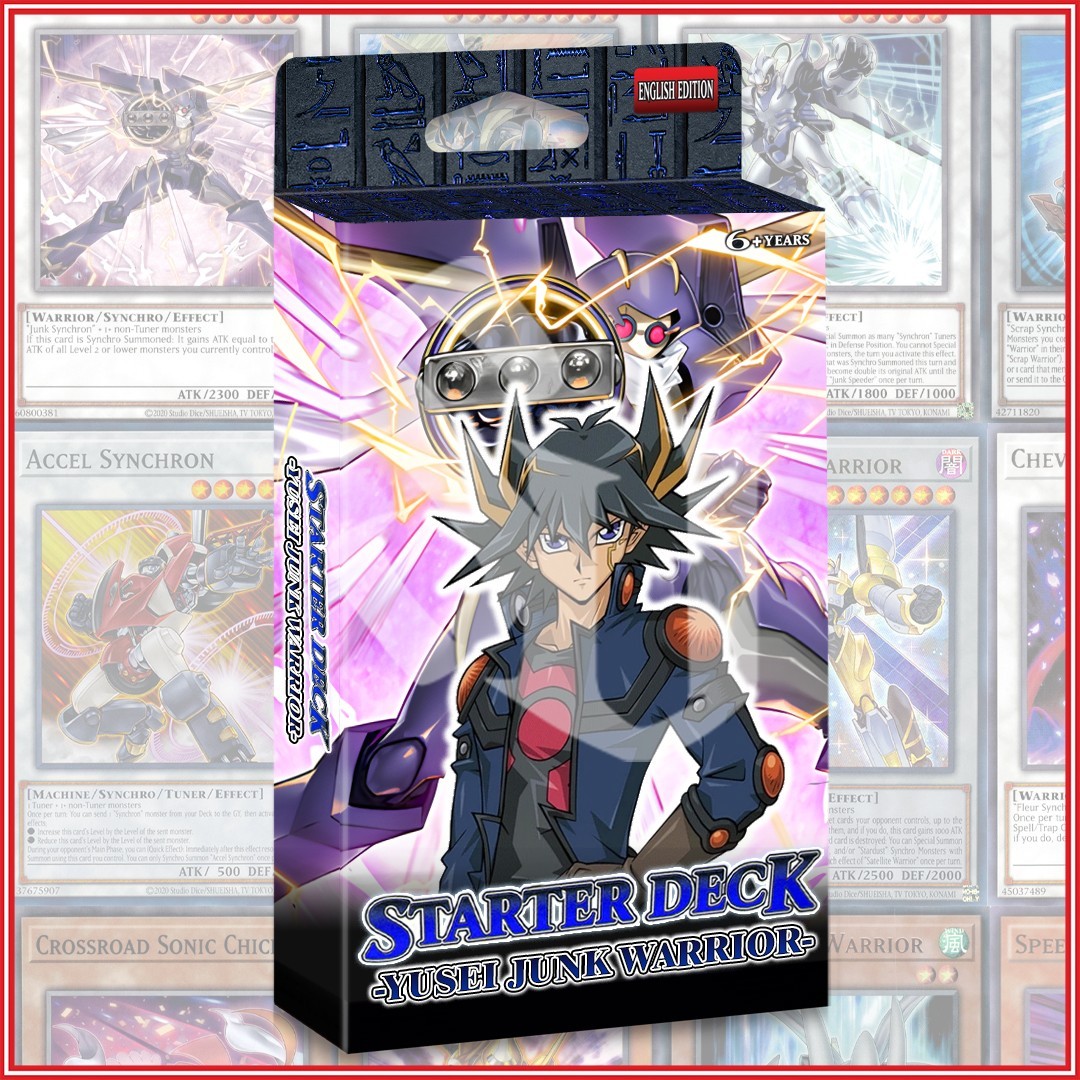 YUSEI JUNK WARRIOR STARTER DECK 50 | SYNCHRON SPEEDER EXTREME STARDUST YuGiOh🔥