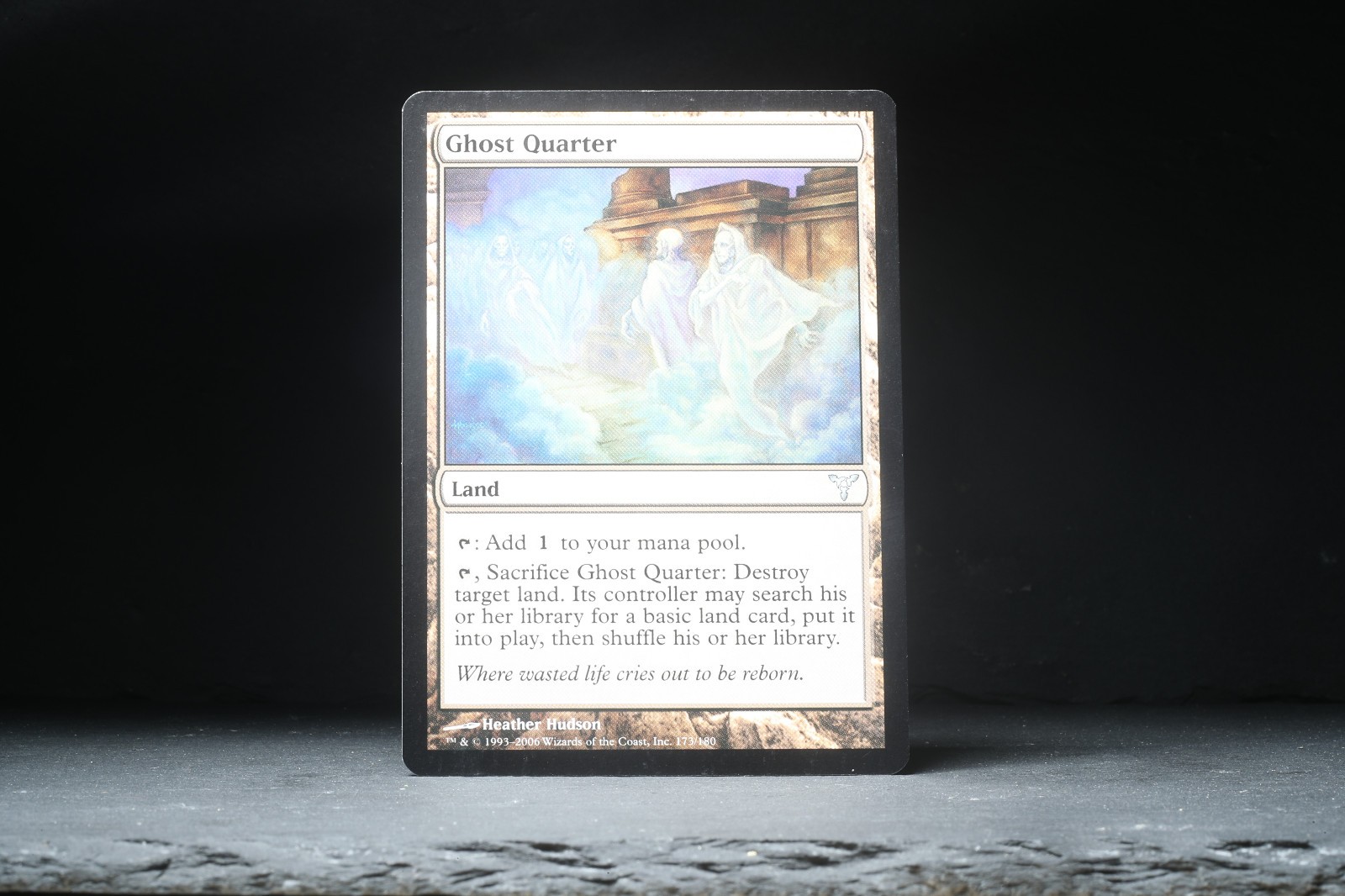 Magic: The Gathering Uncommon Dissention Ghost Quarter (Lightly Played)