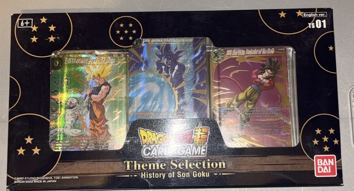 History of Son Goku Theme Selection Theme Selection: History of Son Goku (TS01)