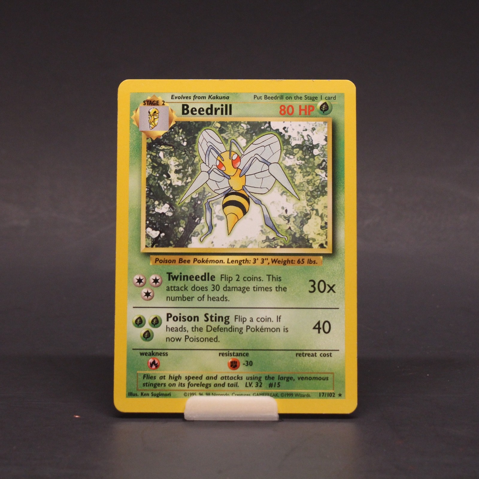 1999 Pokemon Base Set Choose Your Card (001-102) Authentic Licensed Pokemon