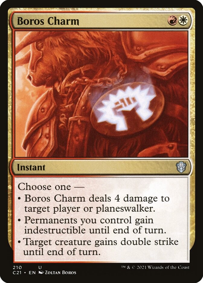 Boros Charm 210 U C21 MTG NM