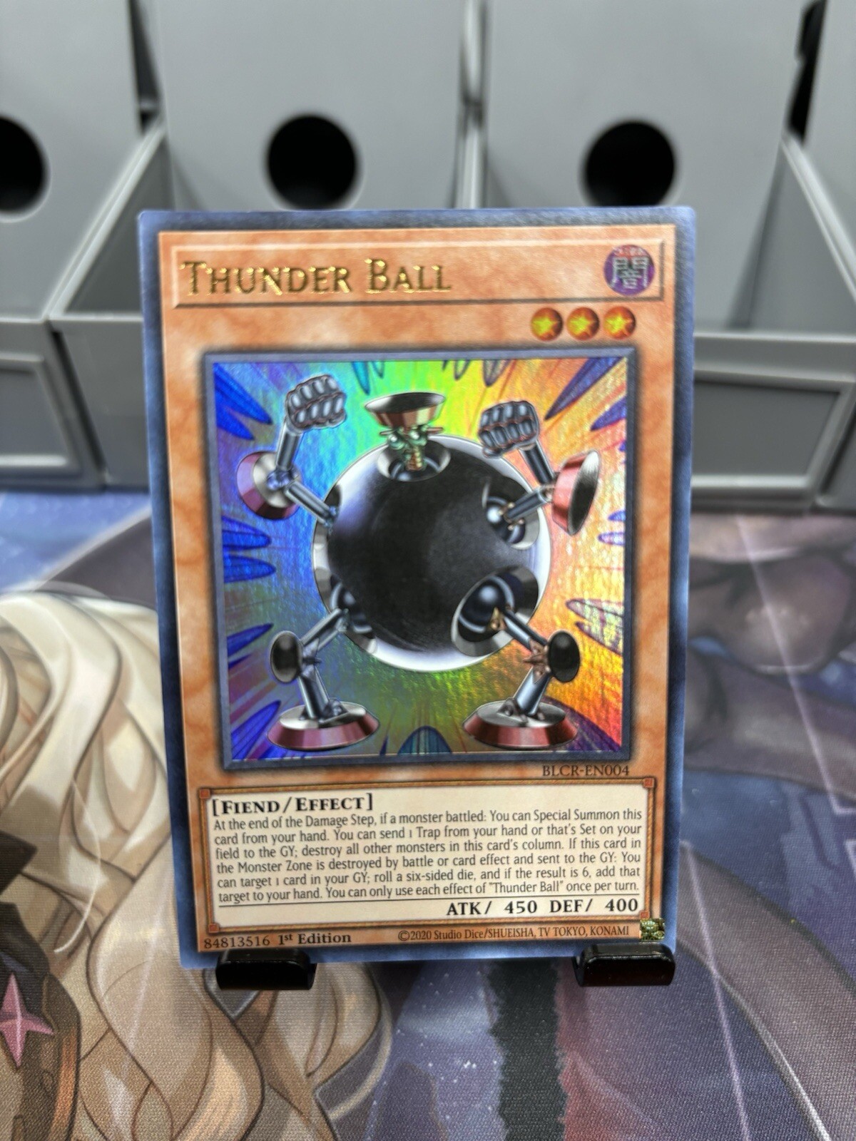 Yu-Gi-Oh! Thunder Ball 1st Ed. BLCR-EN004 Ultra Rare NM/LP x1