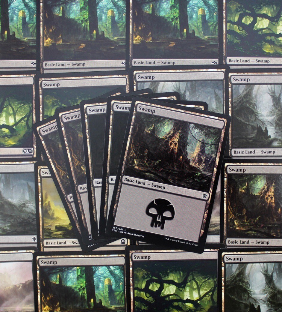 MTG Basic Land Pack (Magic The Gathering) – 25 Basic Swamps