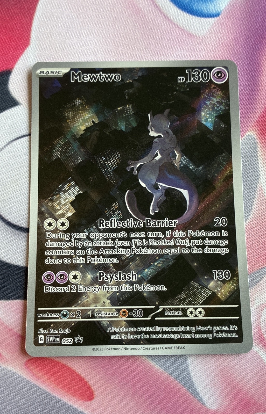 Mewtwo 052 Sv: Scarlet & Violet Promo Cards Holo