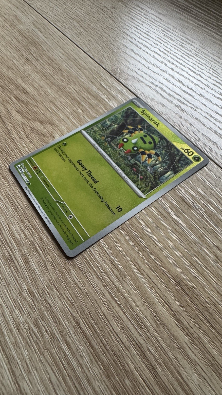 Pokémon Spinarak 001/088 – ME03: Perfect Order Common Reverse Holo Card NM
