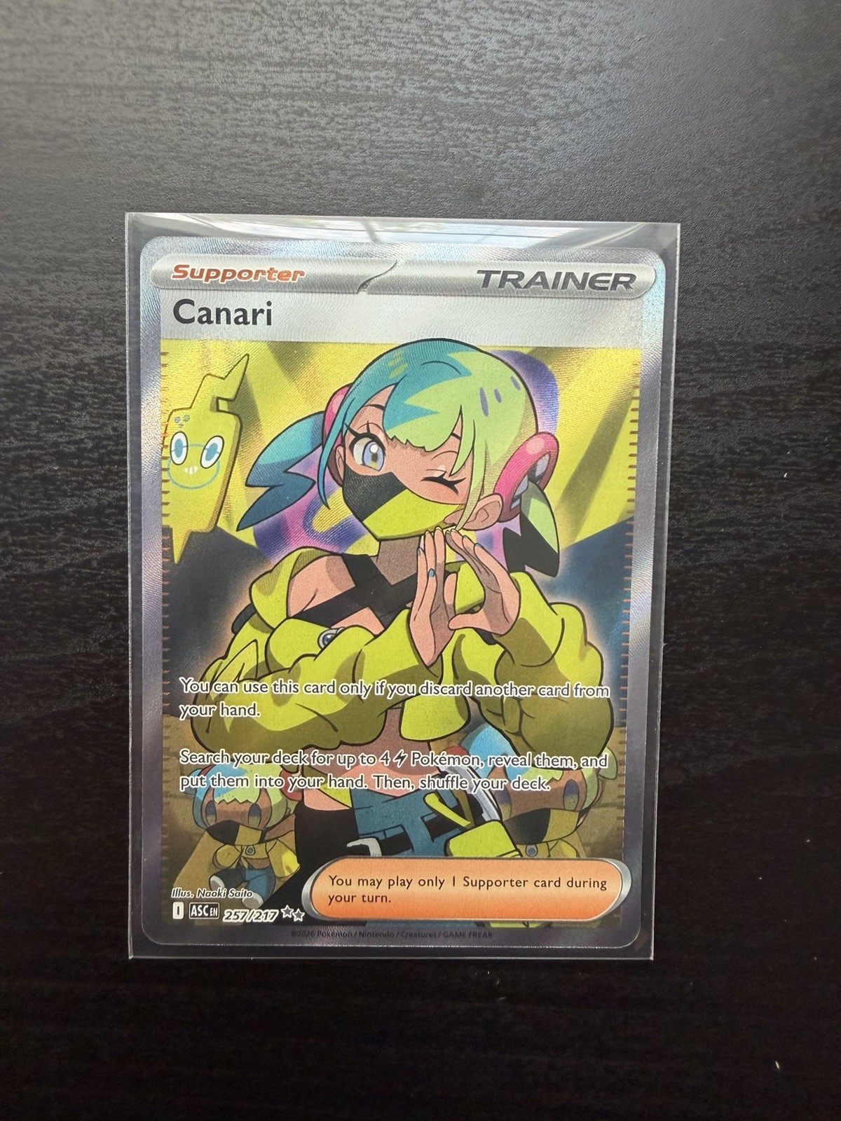 Canari Ultra Rare Holo ME: Ascended Heroes 257/217 NM
