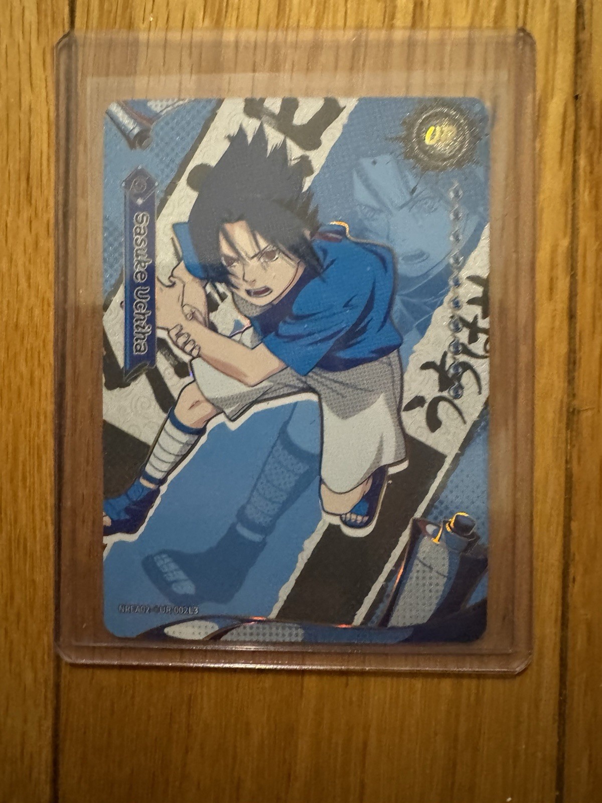 Naruto Kayou Earth Scroll 2 Sasuke Uchiha Diamond UR (NA) NREA02 UR-002L3