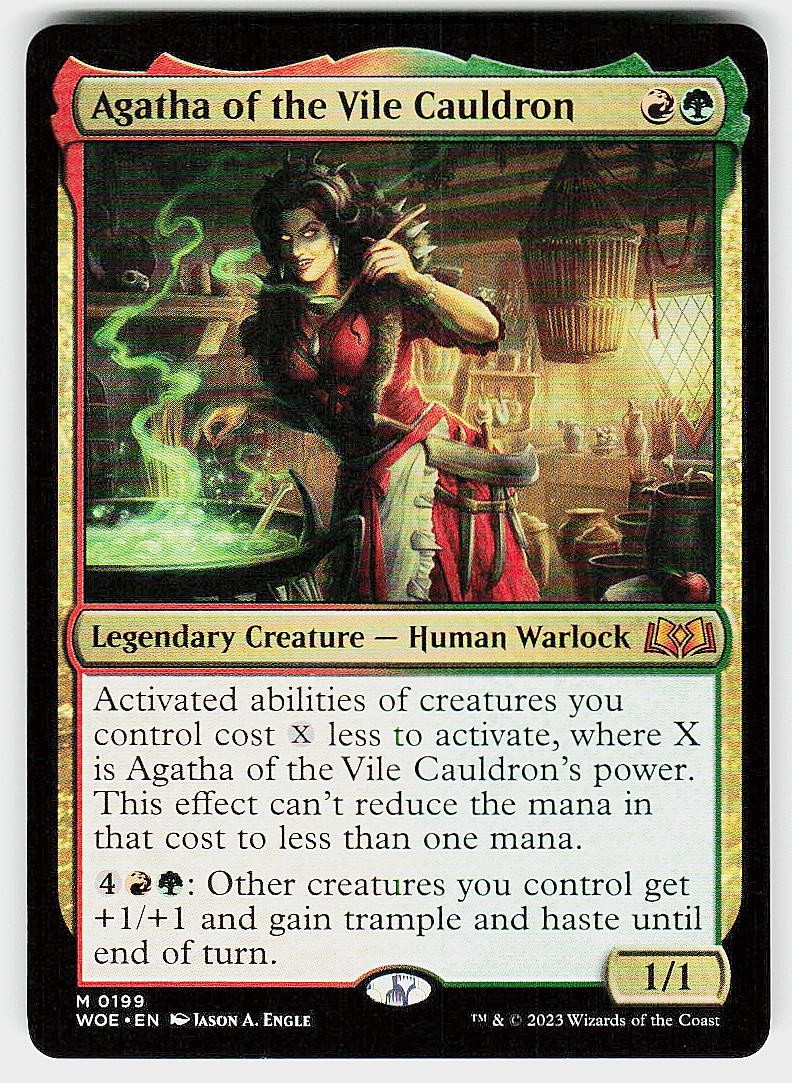Agatha of the Vile Cauldron M Wilds of Eldraine 199 NM