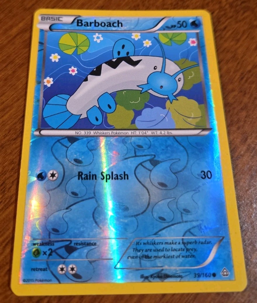 Barboach 39/160 XY – Primal Clash Reverse Holo