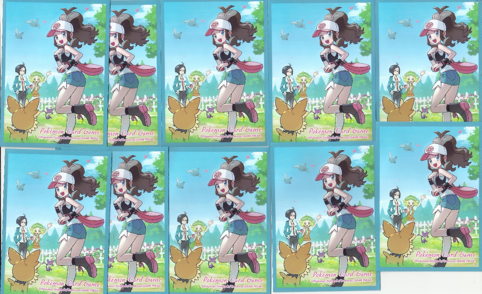 1 Hilda Pokemon Card Sleeve Authentic
