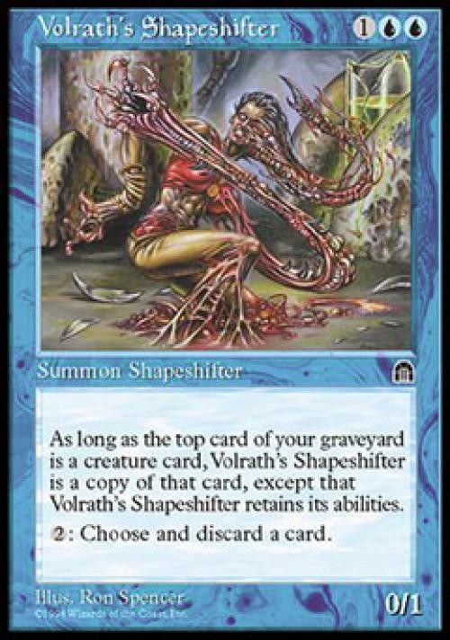 MTG English Volrath’s Shapeshifter NM Normal Stronghold