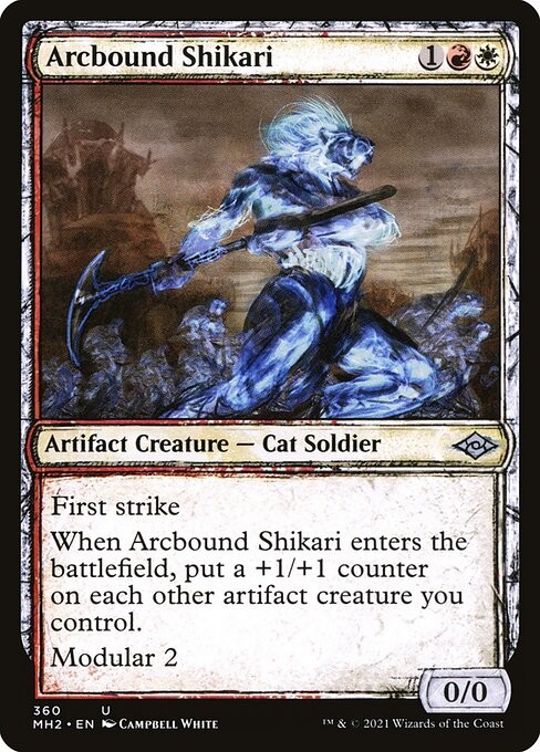 [MTG] Arcbound Shikari (Showcase) (360) (MH2) LP-HP
