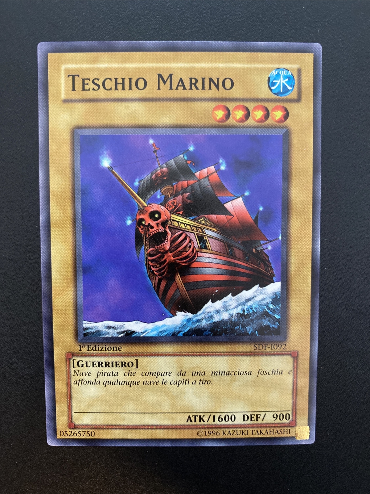 Yu-Gi-Oh! Common Servant of the Pharaoh 1st Ed ITA NM Sdf-i092 Sea Skull