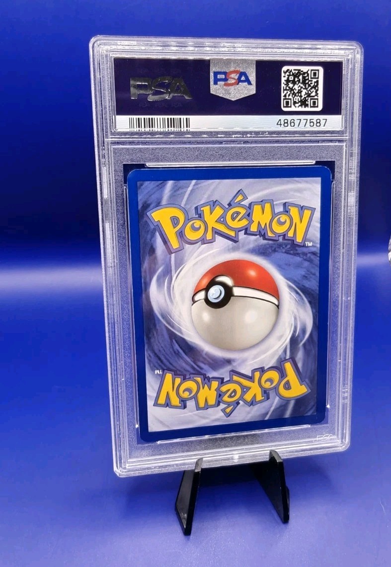 Dark Rapidash 44/82 1st Edition Team Rocket Pokemon Card TCG 2000 Graded PSA 8