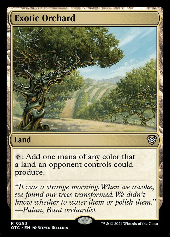 Exotic Orchard 0293 Non Foil Rare Thunder Junction MTG Near Mint