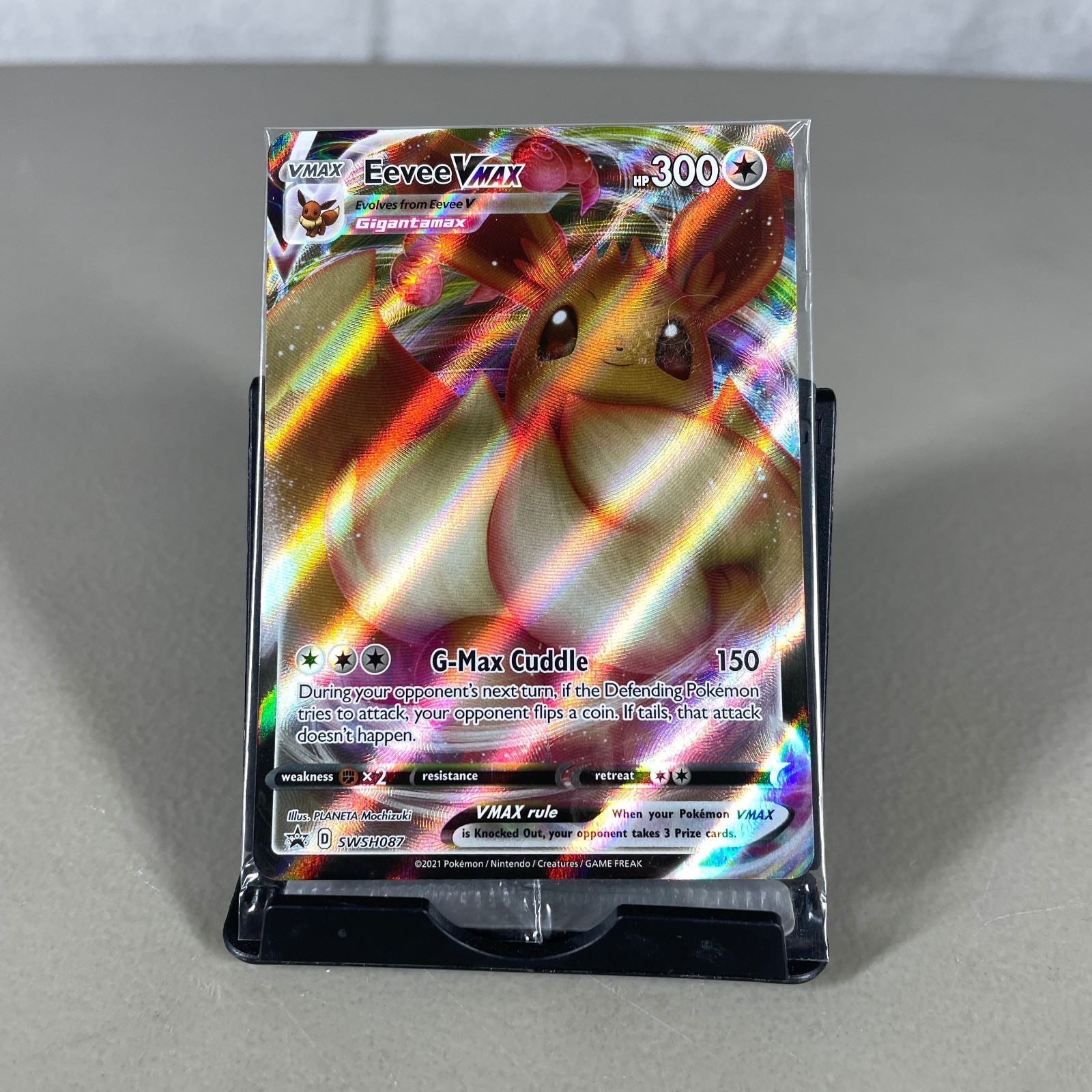 Eevee VMAX SWSH087 Holo Promo Sword & Shield Promo Pokemon Near Mint