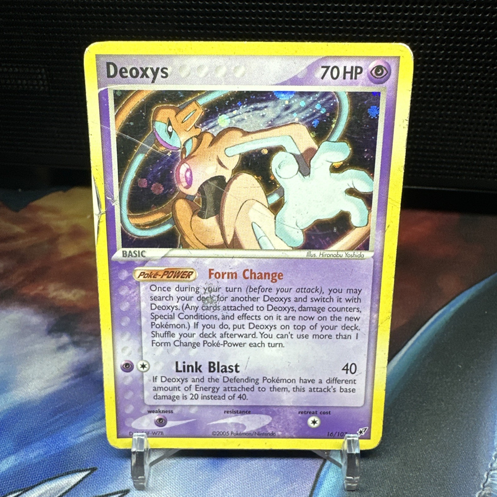 2005 Pokemon EX Deoxys 16/107 DMG