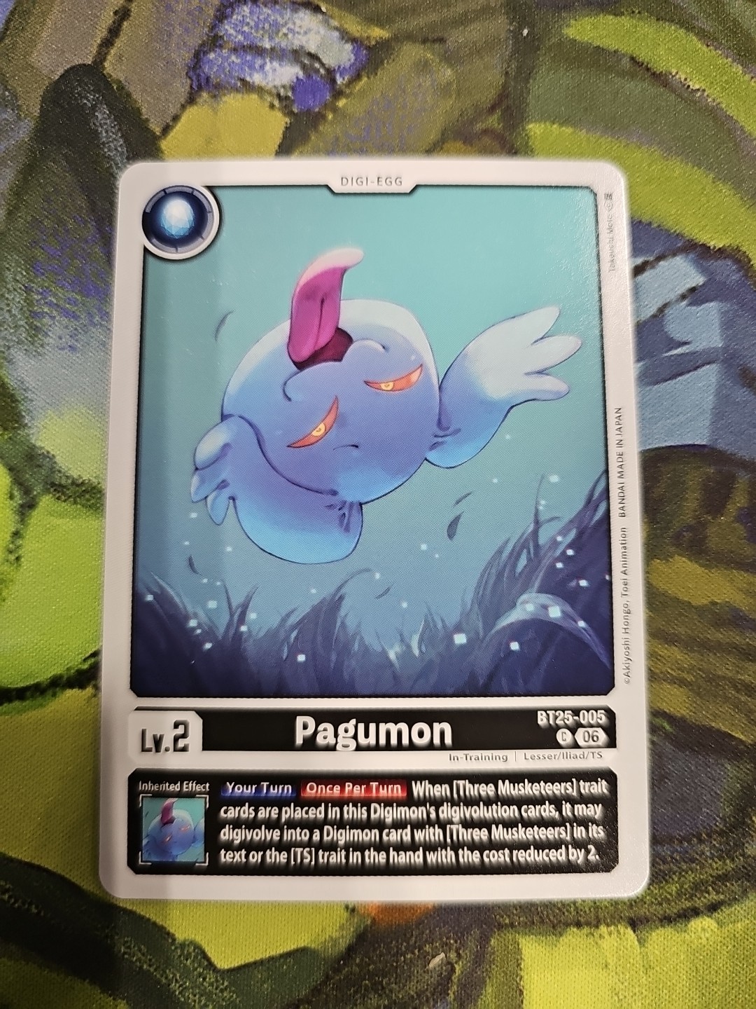 Digimon TCG BT25-005 Dual Revolution Pagumon x4 Playset