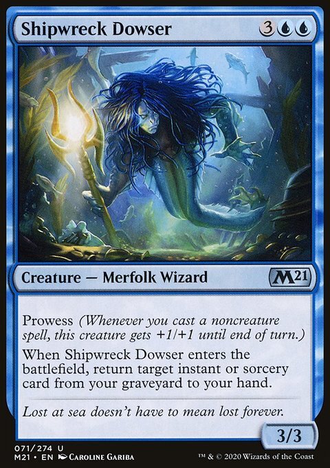 MTG Magic the Gathering Shipwreck Dowser (71/417) Core Set 2021 LP