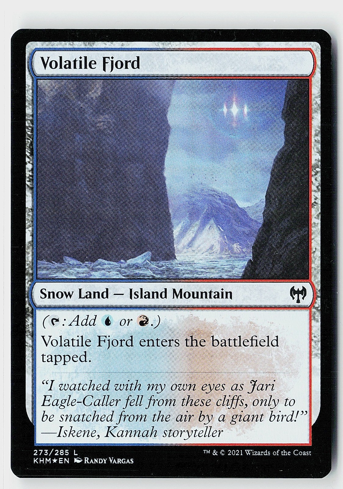 Volatile Fjord Foil L Kaldheim 273 NM