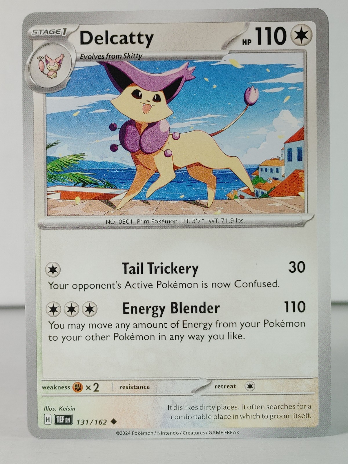 Delcatty – Temporal Forces #131 – Pokemon – NM – singles