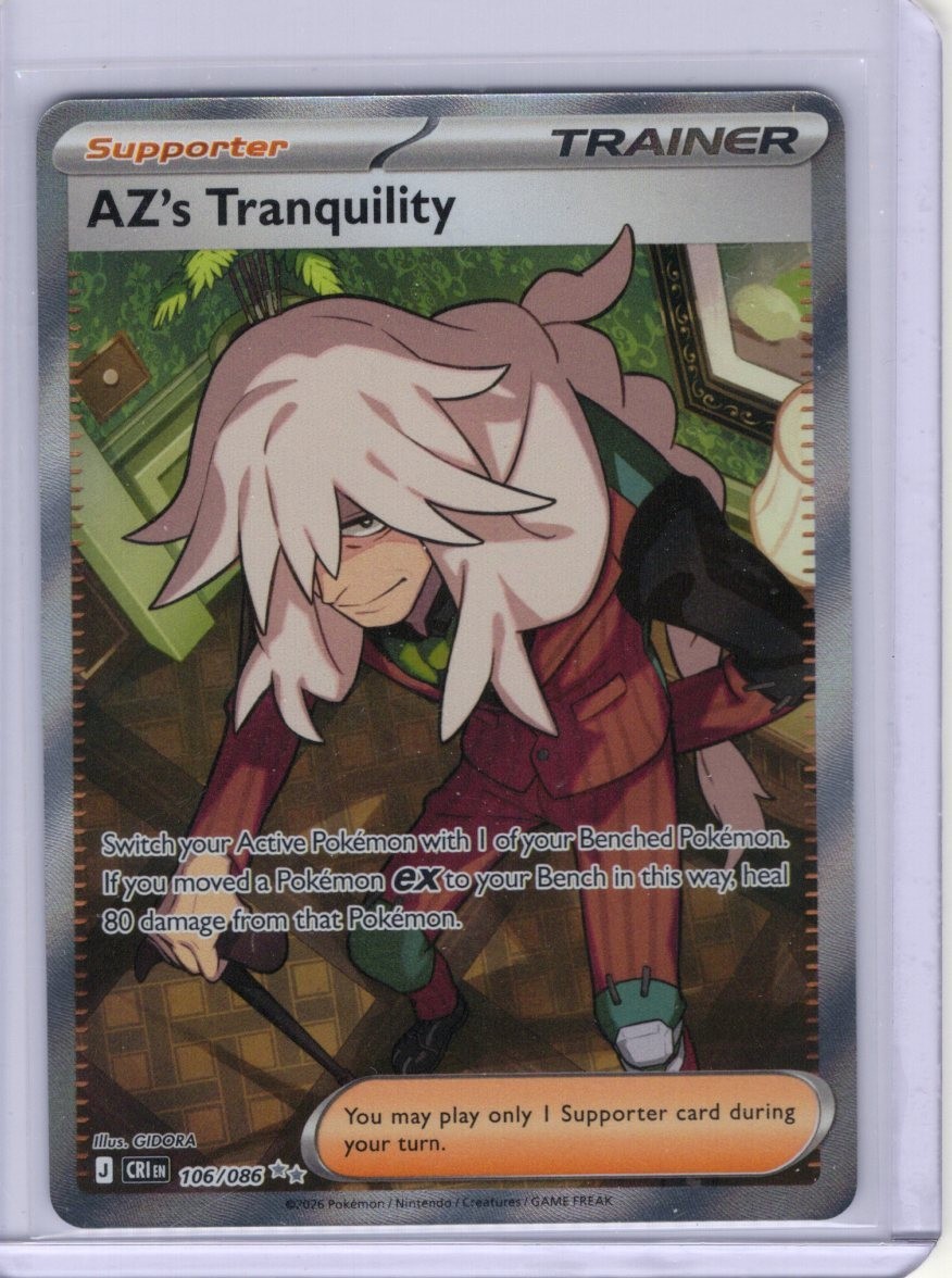 AZ’s Tranquility 106/086