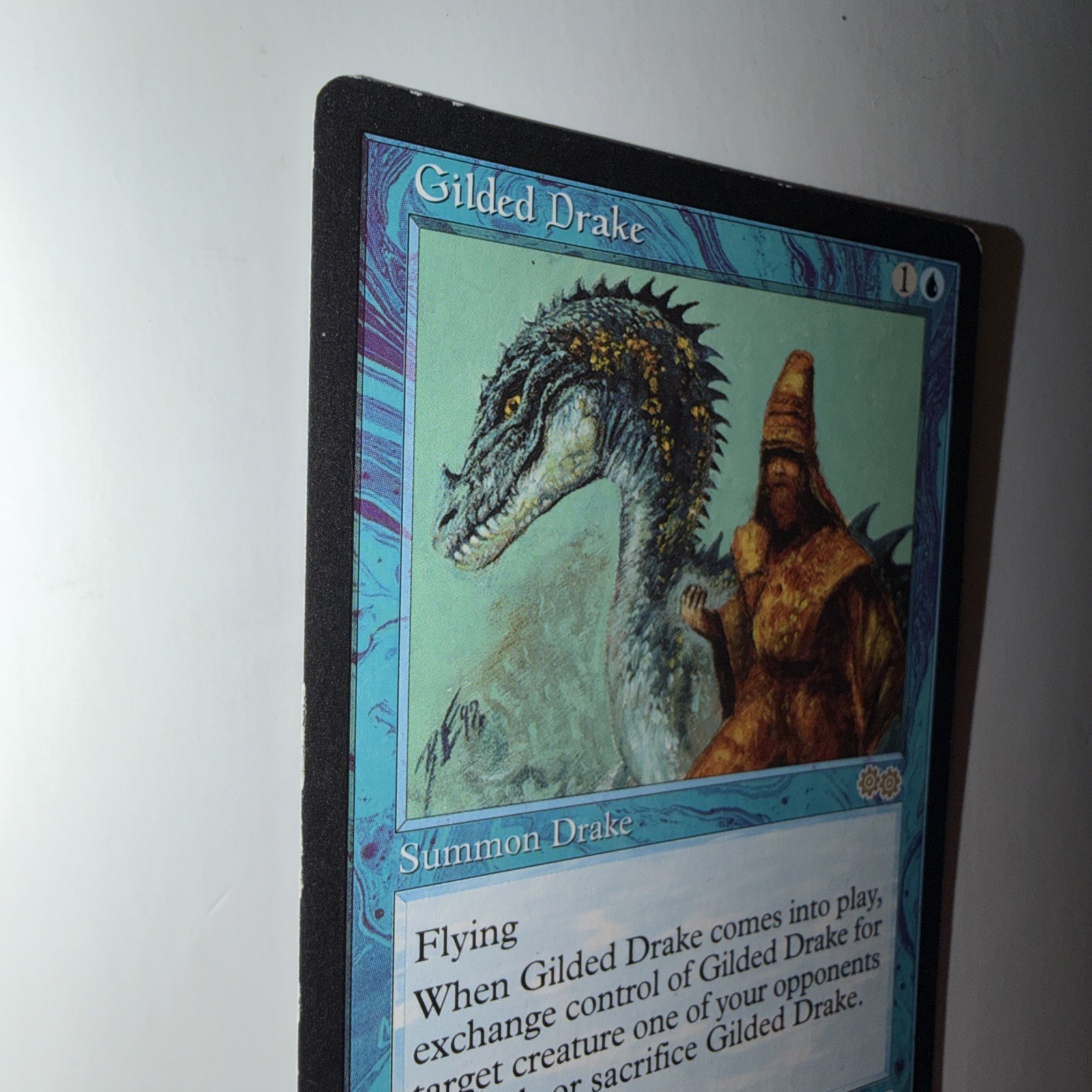 Gilded Drake MTG Magic The Gathering Urza’s Saga 76/335 Rare *On Reserved List*