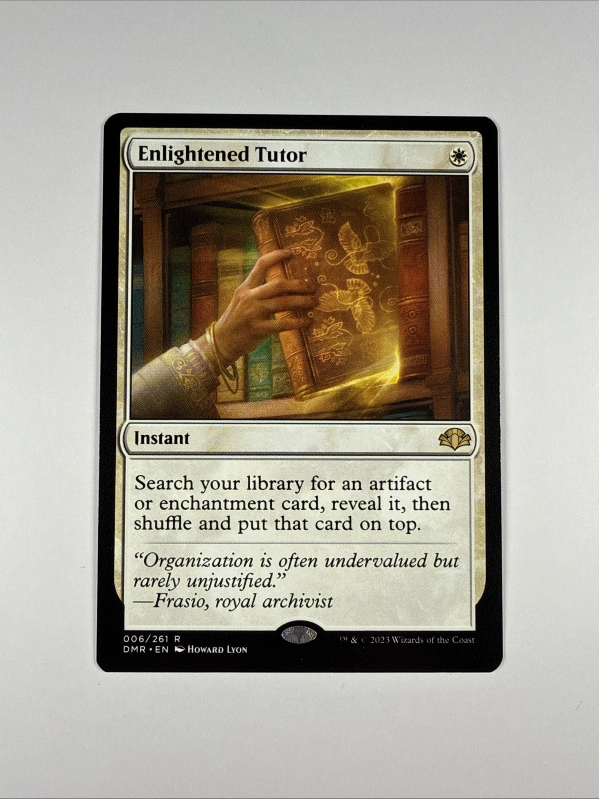 MTG – Enlightened Tutor – Dominaria Remastered – Near Mint