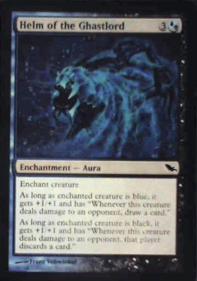 Helm of the Ghastlord – Shadowmoor: #166, Magic: The Gathering Nm C400