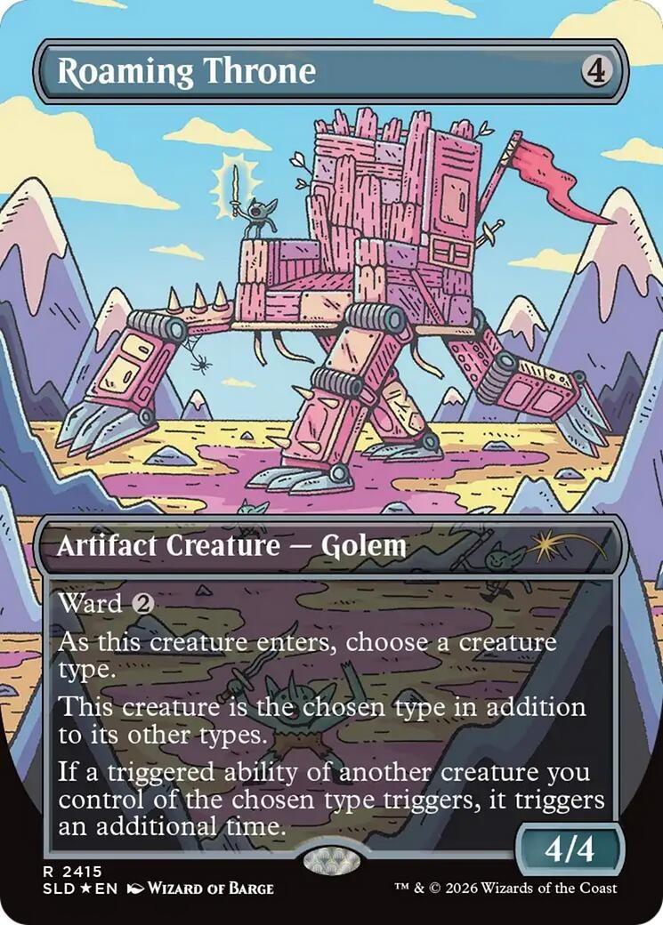 Roaming Throne Secret Lair Drop Foil