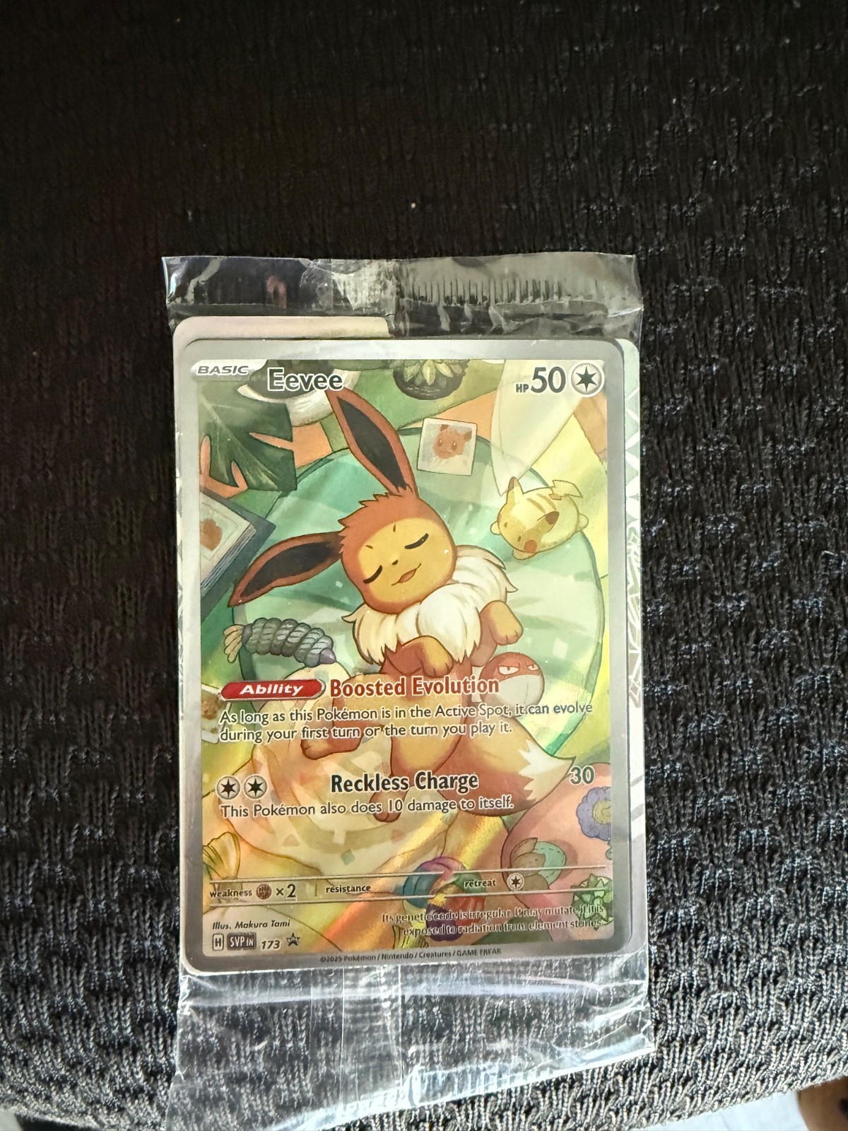 Eevee – 173 (Pokemon Center Exclusive) 173 Sv: Scarlet & Violet Promo Cards Holo