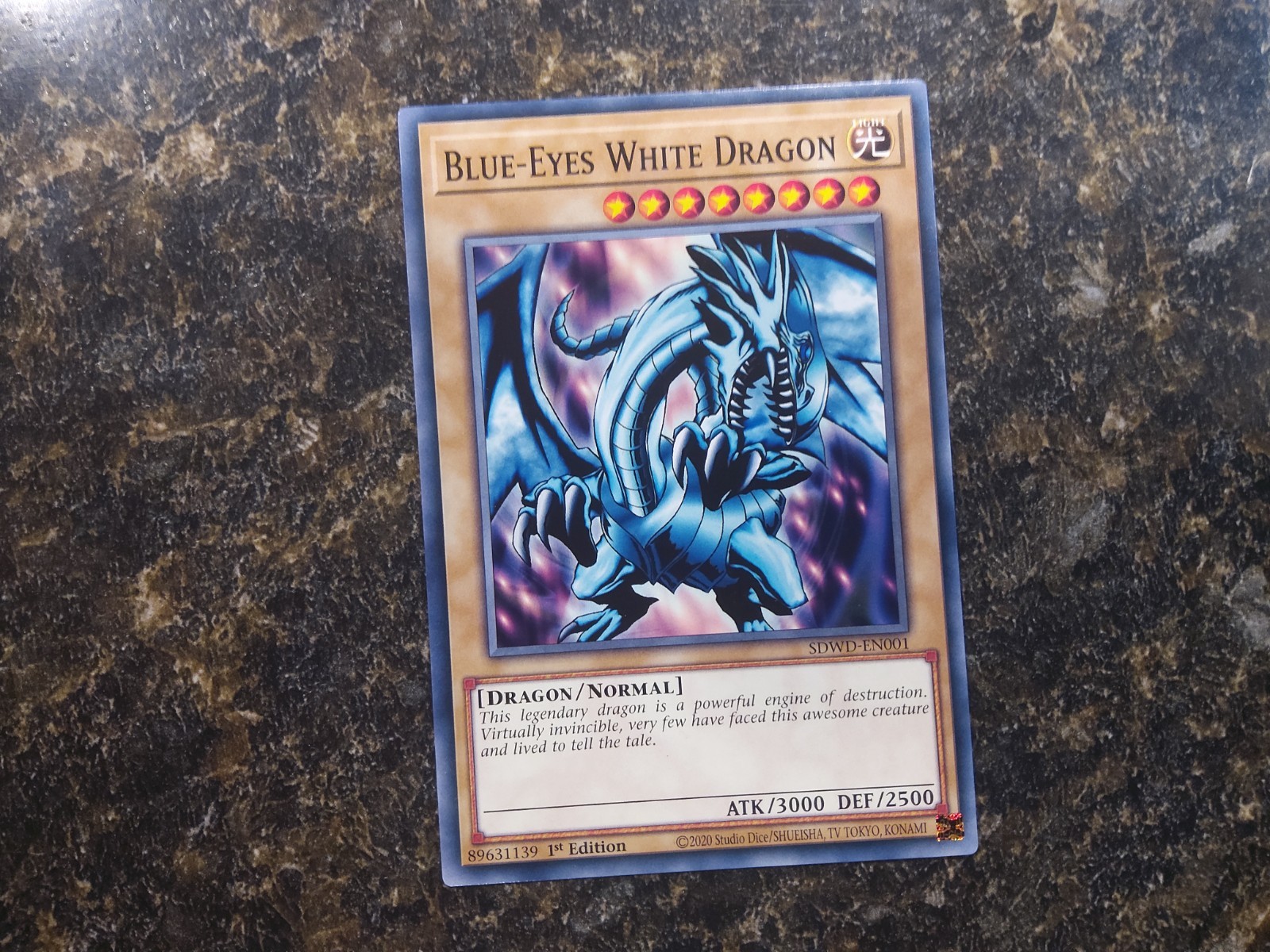 Blue-Eyes White Dragon DECK CORE True Light The White Stone of Ancients KAIBA
