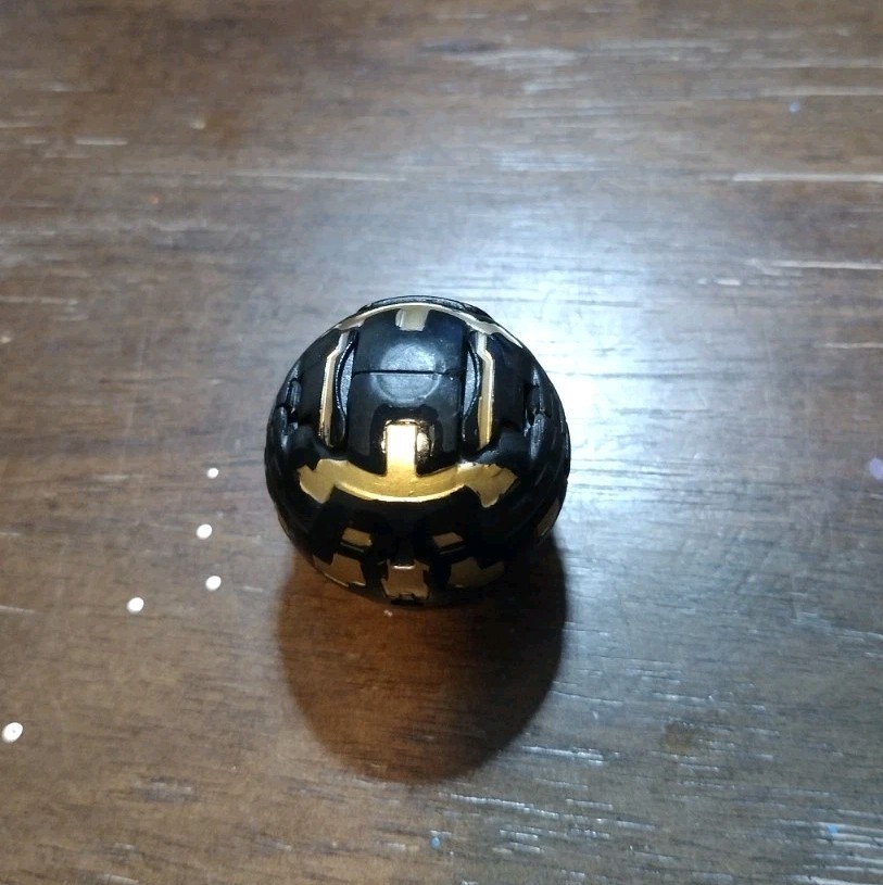 Bakugan BakuBronze B1 Darkus Gorem 250G Original Piece CUSTOM REPAINT!