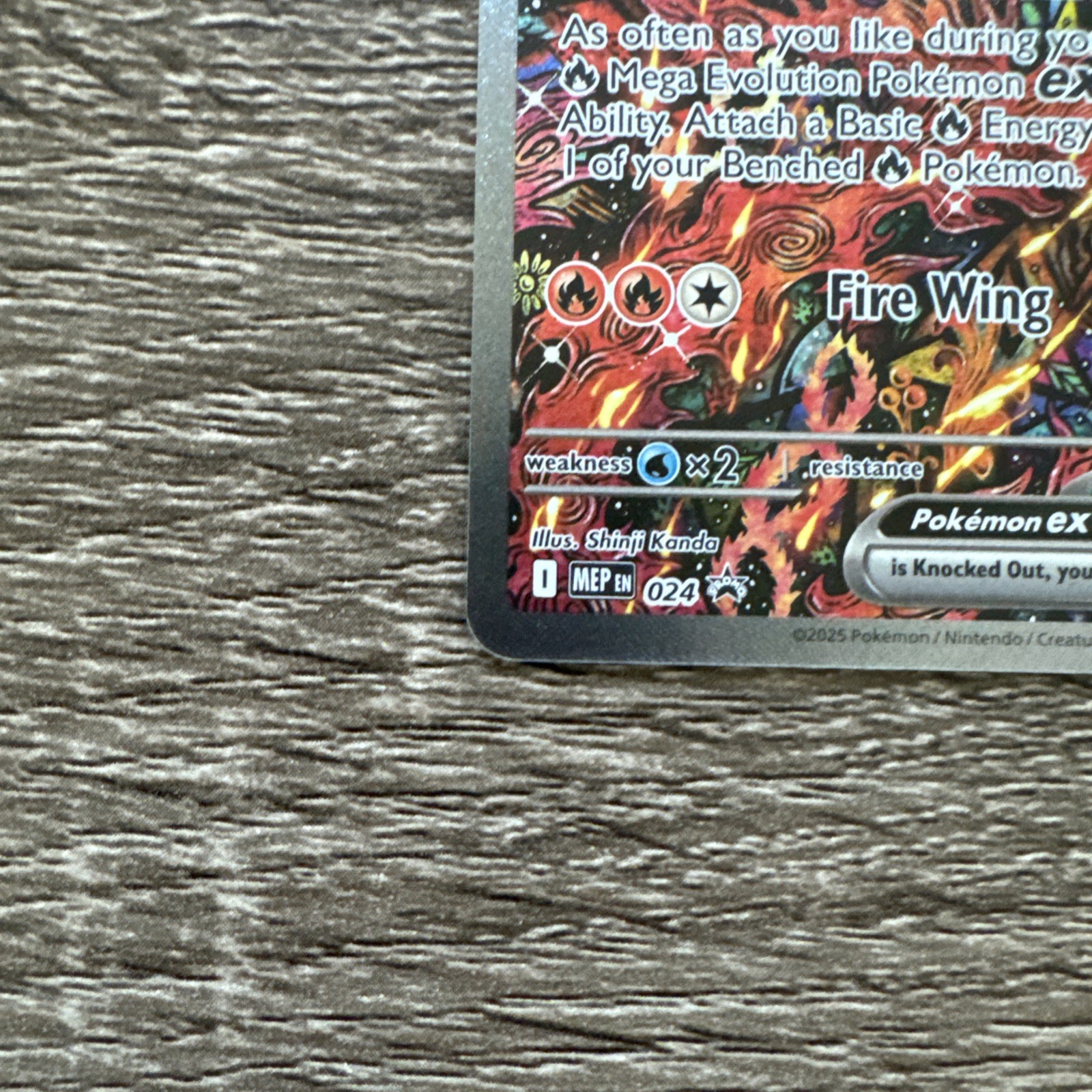 Oricorio ex 024 Me: Mega Evolution Promo Holo