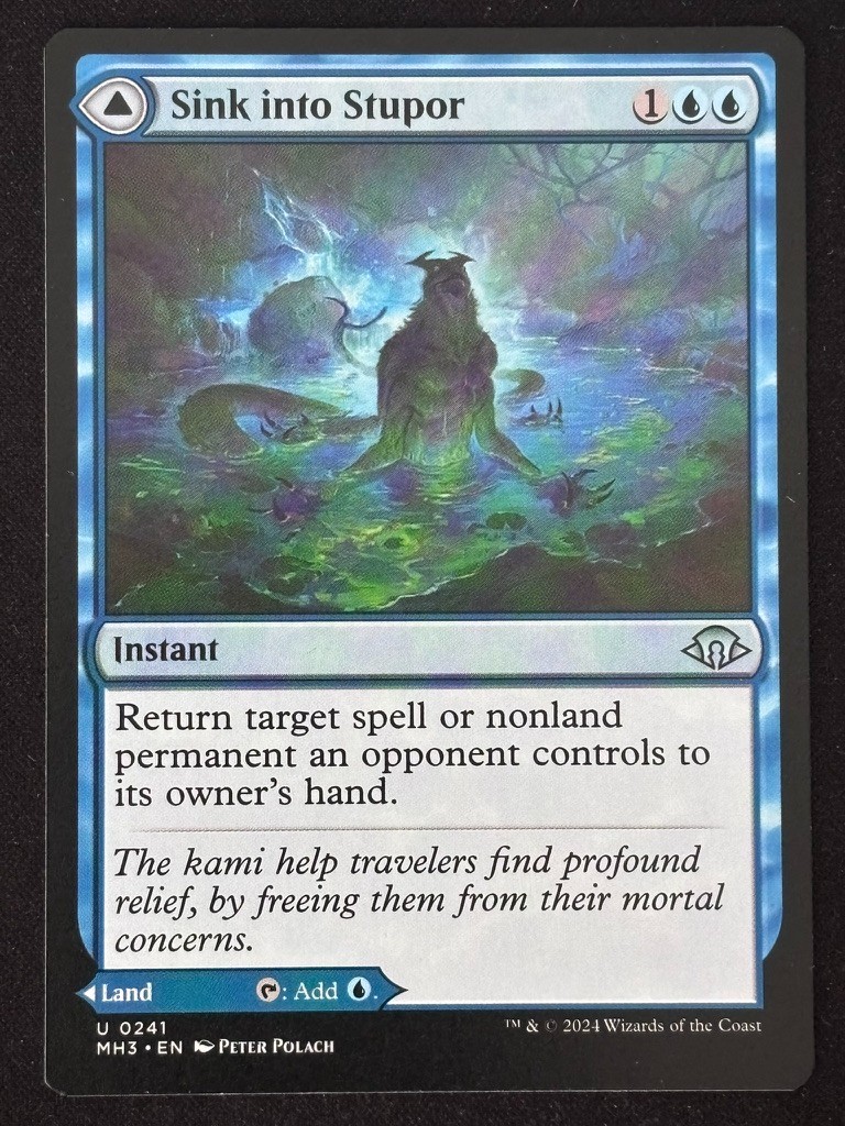 1x MTG Sink into Stupor – Modern Horizons 3 (MH3) #241 – Magic the Gathering