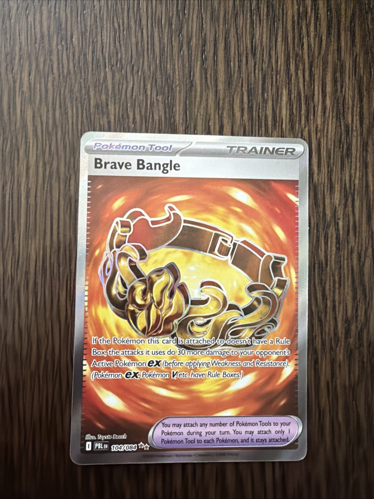 Brave Bangle UR | Pokemon TCG | Me05: Pitch Black 104/084 | NM Condition