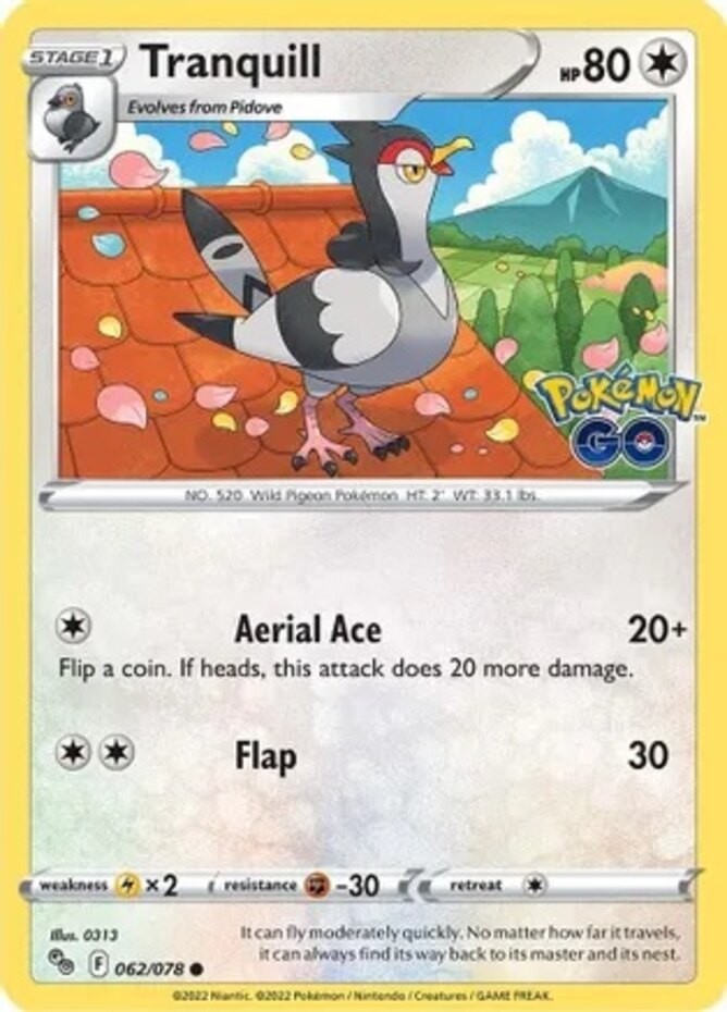 Tranquill – 062/078 – Common – Near Mint