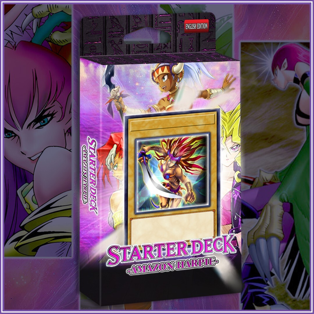 AMAZON HARPIE STARTER DECK 42 | Queen Sisters Lady Duelist Mai Kingdom YuGiOh