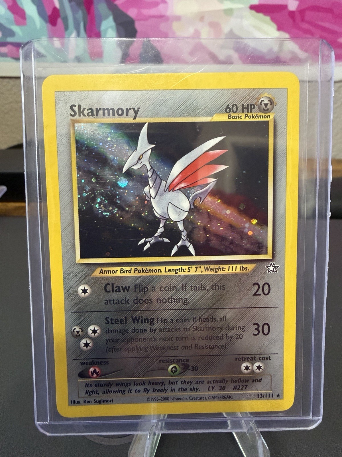 Skarmory 13/111 Neo Genesis Holo