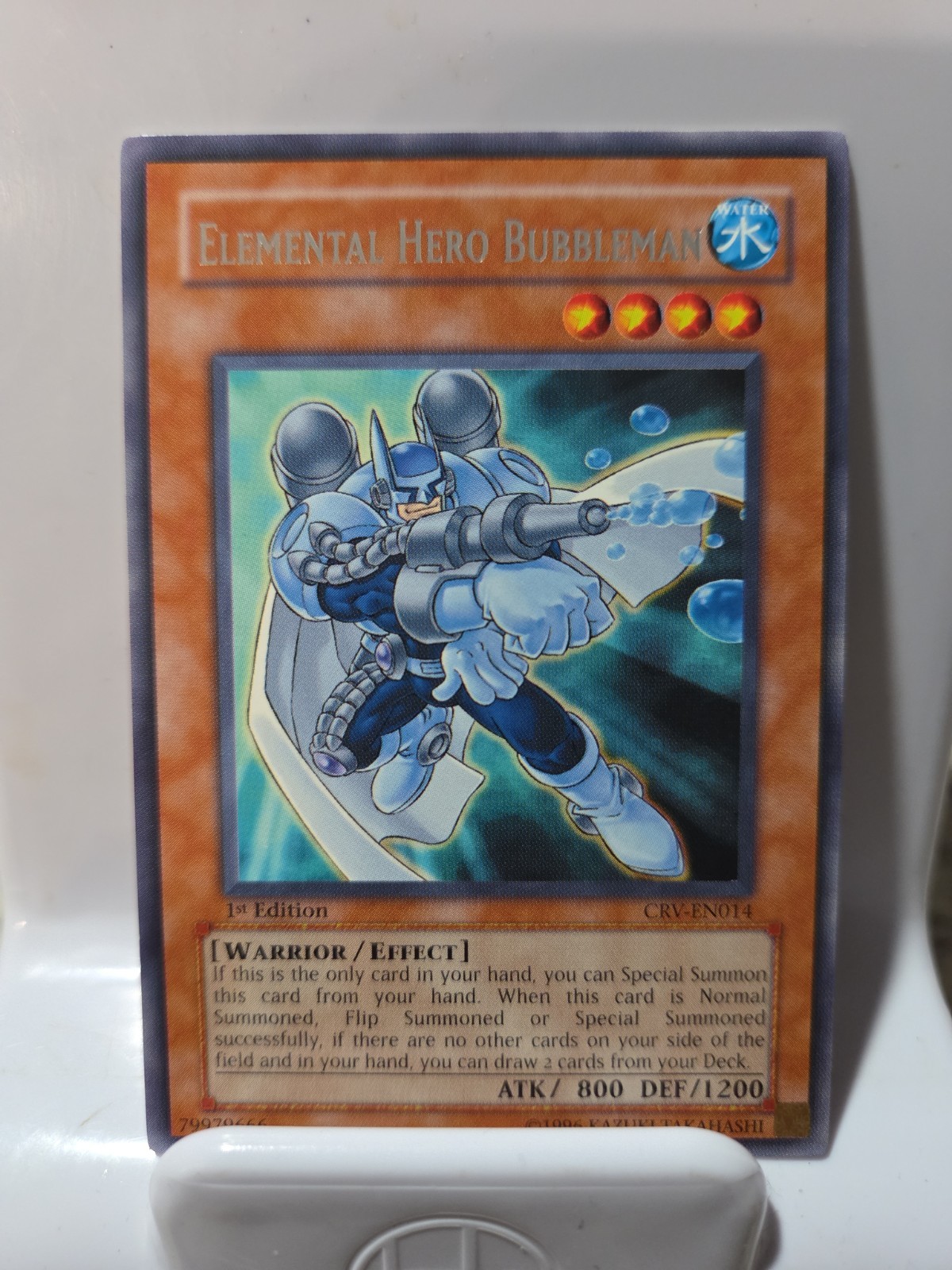 Elemental Hero Bubbleman CRV-EN014 Cybernetic Revolution 1st Edition
