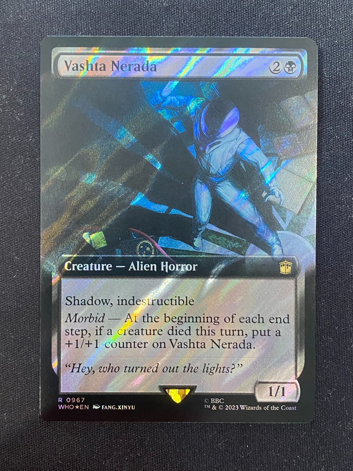 Vashta Nerada (EXTENDED SURGE FOIL) Doctor Who MAGIC/MTG