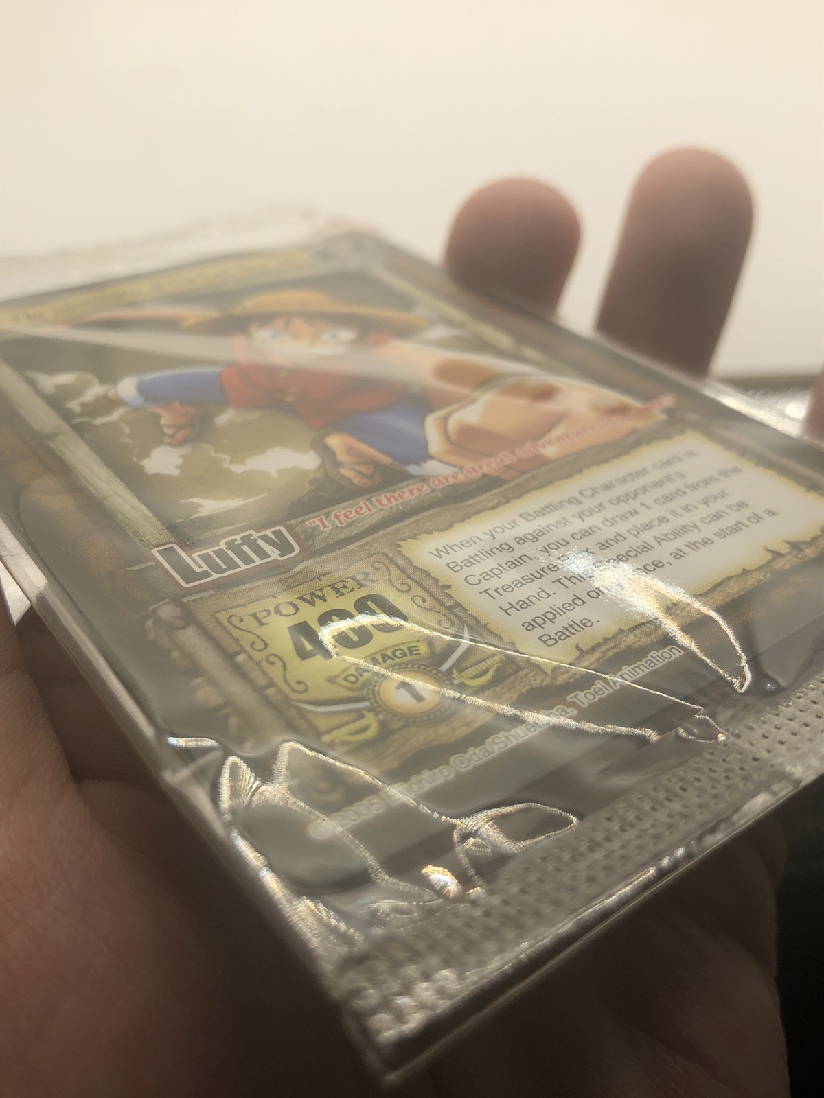 Luffy The Adventurer of The East Blue Sea PR002 Card -One Piece Card Game Sealed