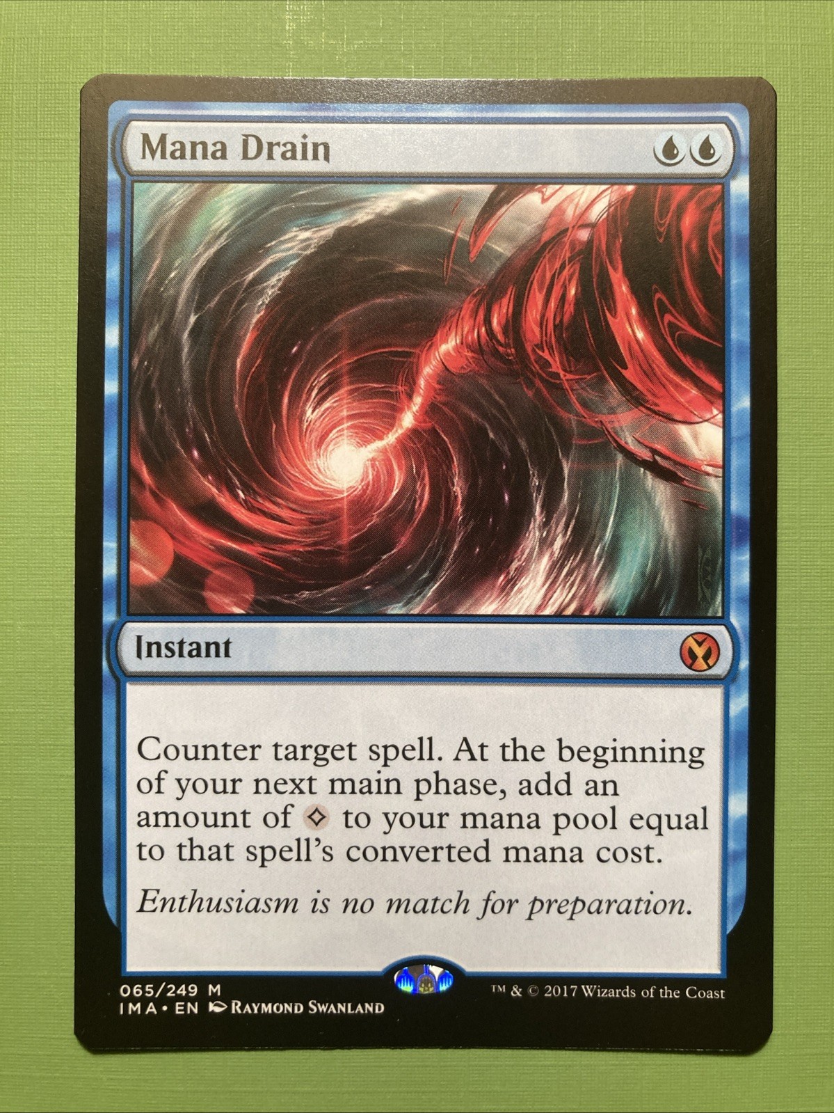 MTG – Mana Drain – Iconic Masters – NM