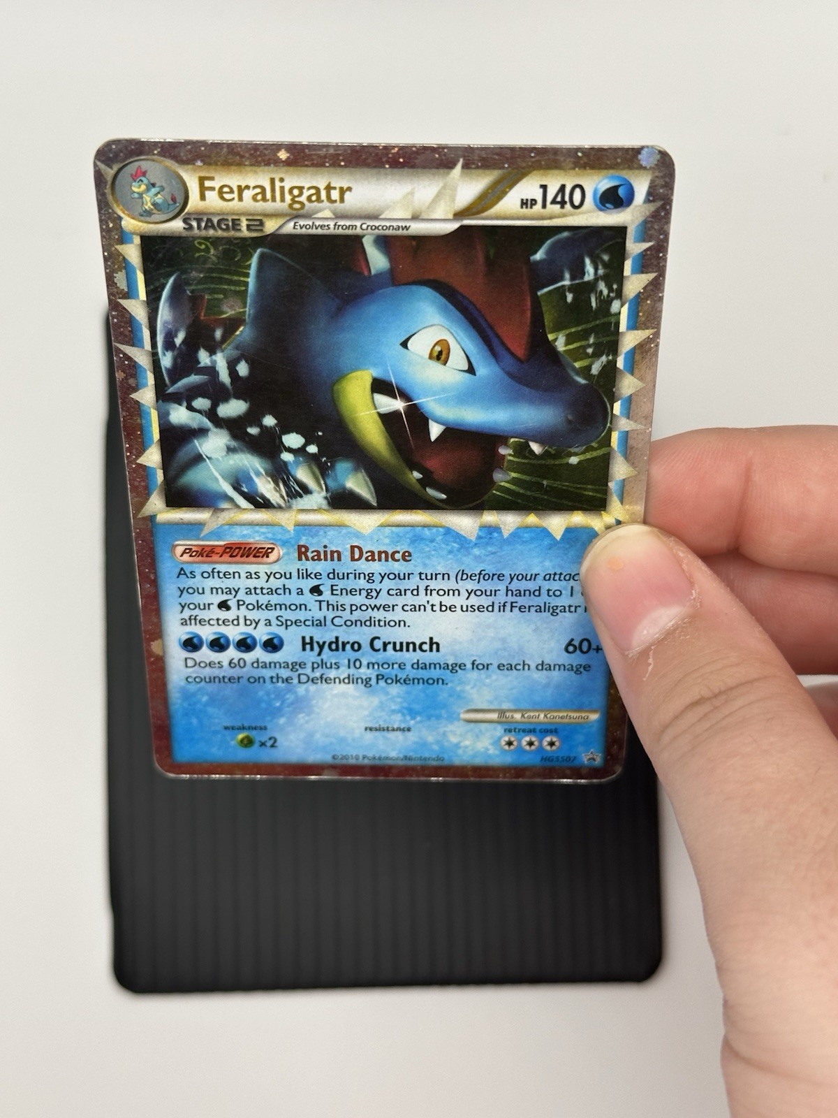 Pokémon Feraligatr (Prime) HGSS07 Promo Holo Stage 2 140 HP English Card