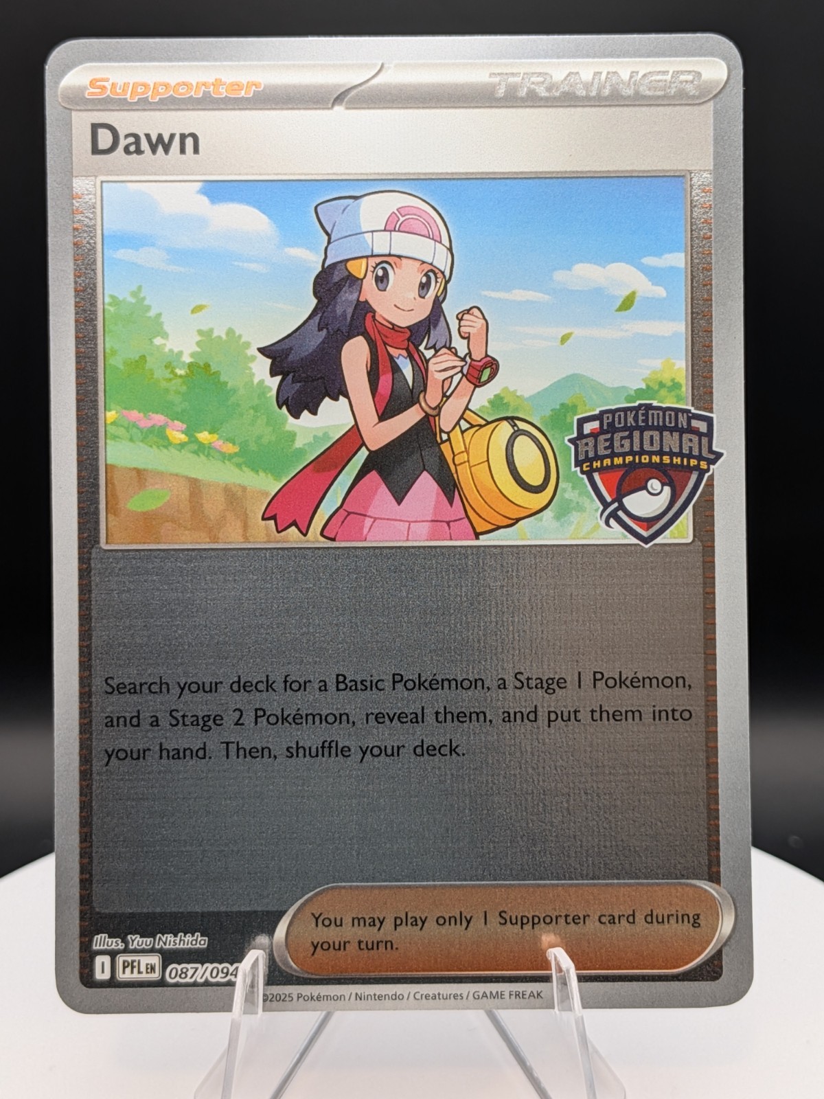 Pokemon TCG: Phantasmal Flames: Dawn (087/094) Reverse HOLO Regional Promo (NM)