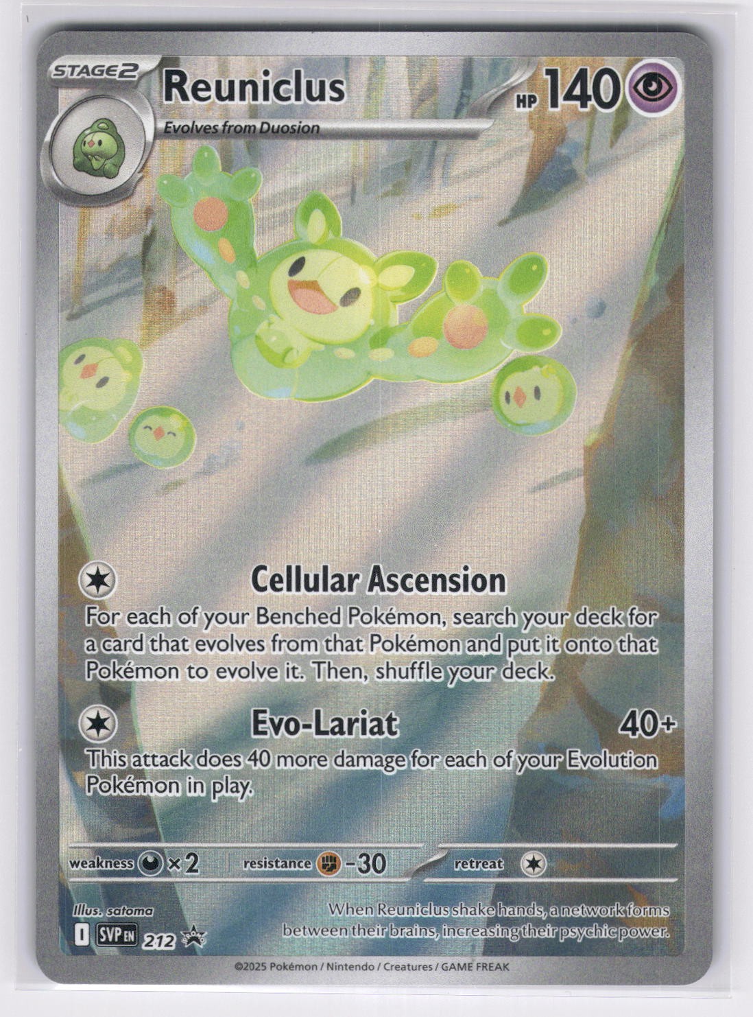 Reuniclus 212 – Holo P Scarlet & Violet Promo Pokemon NM