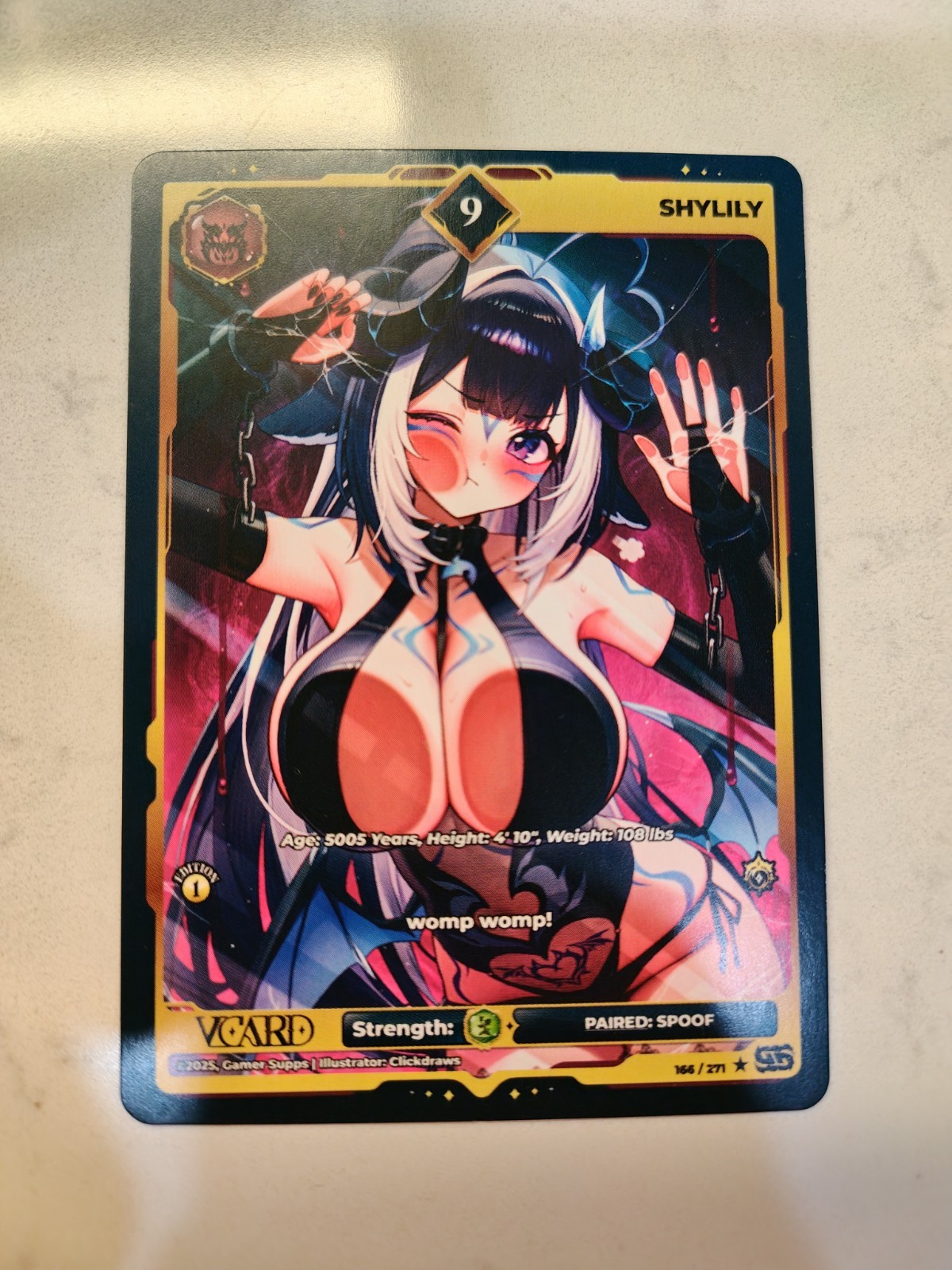 Gamersupps Vcard Divine Chaos 1st Edition Shylily Rare Power 9